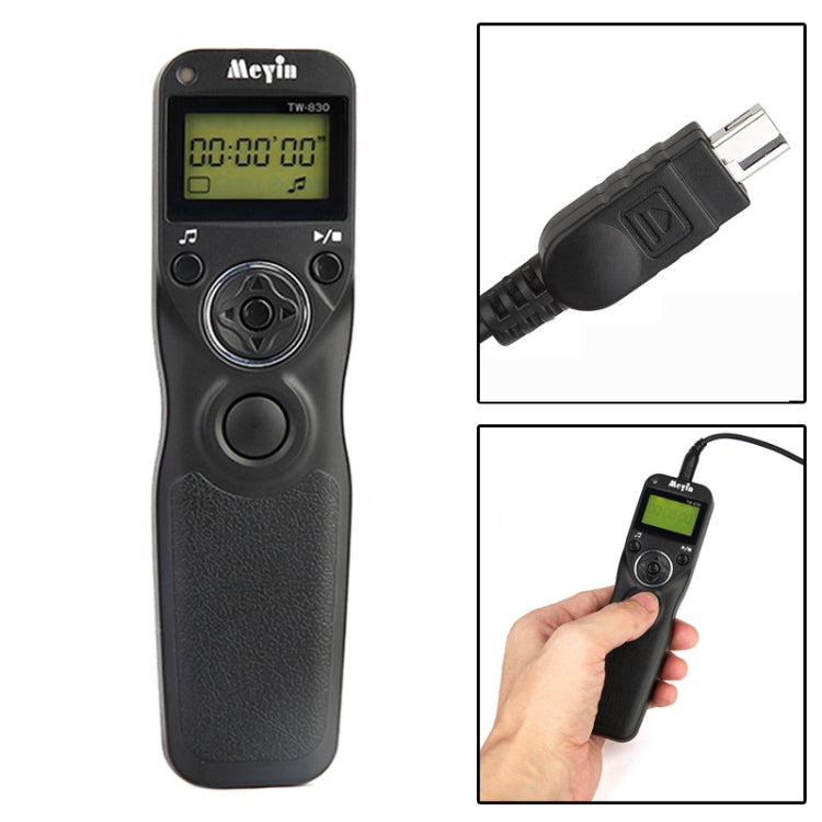 Timer Remote Control for Nikon DSLR D7000 / D5100 / D5000 / D3200 / D3100 / D90 / D600 / D7100 (TW-830 / DC2)