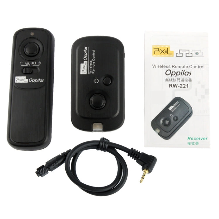 Pixel Oppilas 2.4GHz Wireless Shutter Remote Control for Olympus E1 / E3 / E5 / E10 / E20 (RW-221 / CB1)