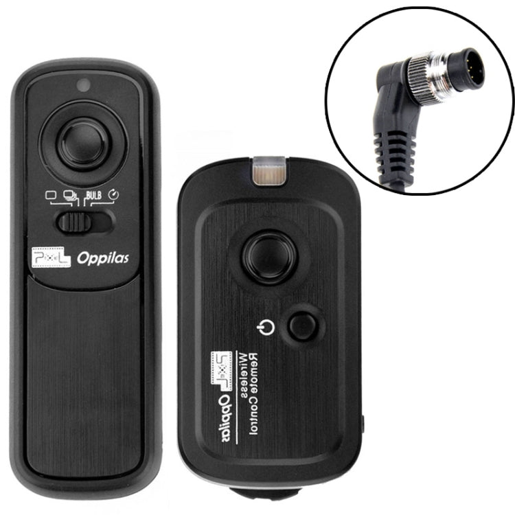 Pixel Oppilas 2.4GHz Wireless Shutter Remote Control for Nikon D1 Series / D2 Series / D3 Series / D700 / D300 / D300s / D200 / N90s / F5 / F6 / F100 / F90 / F90X (RW-221 / DC0)