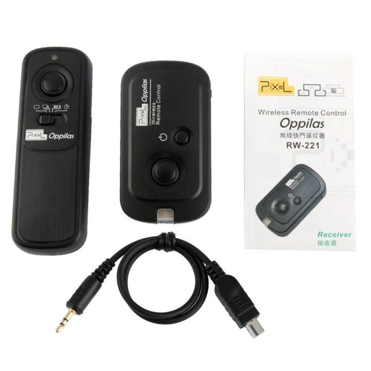 Pixel Oppilas 2.4GHz Wireless Shutter Remote Control for Nikon DSLR D80 / D70s (RW-221 / DC1)