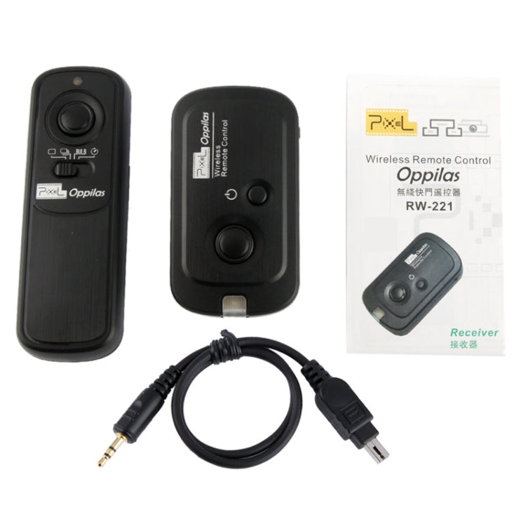 Pixel Oppilas 2.4GHz Wireless Shutter Remote Control for Nikon DSLR D90 / D5000 / D5100 / D3100 / D7000 (RW-221 / DC2)