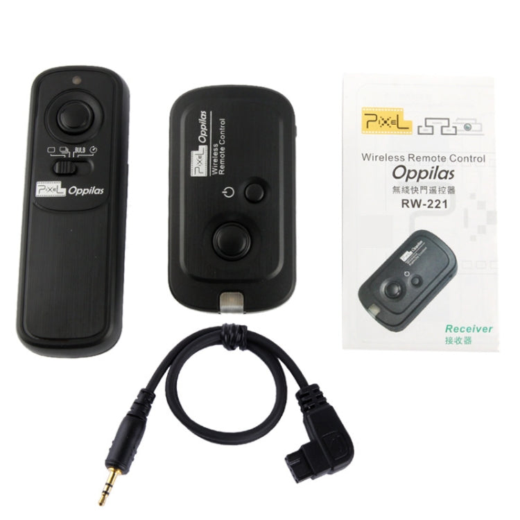 Pixel Oppilas 2.4GHz Wireless Shutter Remote Control for SONY DSLR-Î±900 / Î±850 / Î±700 / Î±550 / Î±500 / Î±350 / Î±300 / Î±200 / Î±100 (RW-221 / S1)