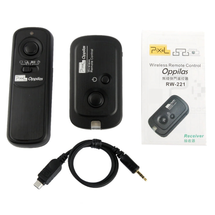 Pixel Oppilas 2.4GHz Wireless Shutter Remote Control for Olympus E Series / E-620 / E-600 / E-550 / E-520 / E-510 / E-540 / E-100 / E-M5 / PEN Series / E-PL2 / E-PL3 / SP Series / SP-590UZ / 570UZ / SZ-300MR / SZ-20 (RW-221 / UC1)