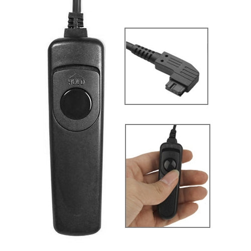 Remote Switch Shutter Release Cord RM-S1AM for SONY a100/a200/a300/a350/a700/a900, MINOLTA a7D/A5d(Black)