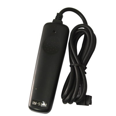 Remote Switch Shutter Release Cord RM-S1AM for SONY a100/a200/a300/a350/a700/a900, MINOLTA a7D/A5d(Black)