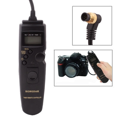 LCD Display Timer Remote Cord for Nikon D200 / D300 / D700 / D10 / D1 / D1H / D1X / D2 / D2H