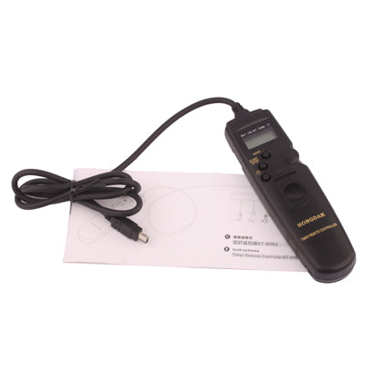 LCD Display Timer Remote Cord for Nikon D90 / D3100 / D3200 / D5000 / D7000 / D7100