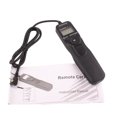 LCD Display Timer Remote Cord for Canon 550D / 450D / 400D / 50E / 350D / 300D / 300V / 300X / 60D / 600D