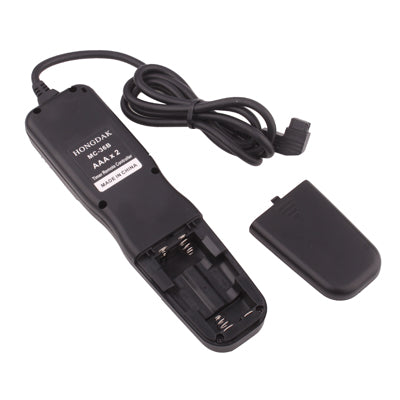 LCD Display Timer Remote Cord for Sony Alpha DSLR - A100 / A900 / A700 / A350 / A300 / A200(Black)