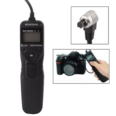 LCD Display Timer Remote Cord for Canon 5D / 50D / 40D / 30D / 20D / 10D / 7D / 5DII