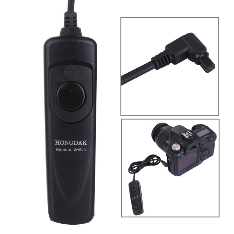 RS-80N3 Remote Switch Shutter Release Cord for Canon 50DII / 50DIII / D60 / 40D / 30D / 20D / 10D / 5D / D50(Black)