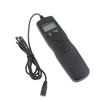 LCD Display Timer Remote Control for Canon 1000D / 550D / 500D / Pentax K200D / K110D / K100D / Samsung GX-1S / GX-1L(Black)