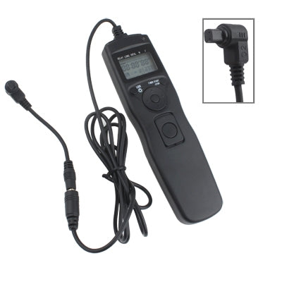 LCD Display Timer Remote Control for Canon 1D / 1DS / 1DS Mark II / 1DS Mark III / 10D / 20D / 30D / 40D / 50D / 5D / 50 Mark II / 7D(Black)