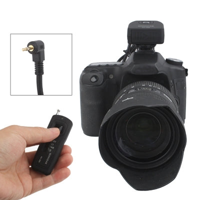 Wireless Remote Control Shutter for Canon 1000D / 450D / 400D / 300D & Pentax K20D / K200D / K10D (RS-60E3)(Black)