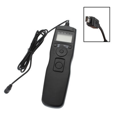 LCD Display Timer Remote Control for Nikon D90 / D5000 / D7000 / D3100 / D5100 (N3)(Black)