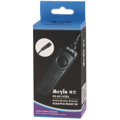 Meyin RS-801/CB1 Remote Switch Shutter Release Cord for Olympus E1,E10,E30