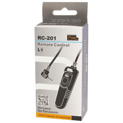 Pixel RC-201/L1 Remote Switch Shutter Release Cord for Panasonic DMC-FZ50,50K,50S,30,30K,30S,20,20K,20S,LC-1,L1 / Leica:Diglux3,Diglux2