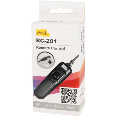 Pixel RC-201/DC0 Remote Switch Shutter Release Cord for Nikon D300 Series, D700, D200 Series , D2Xs, D2Hs,D2X, D2H, D1H, D1X, D1, N90s, F5, F6, F100, F90, F90X, D4, D800, D3S, D800E, Fujifilm S5 Pro, S3 Pro, Kodak DCS-14n