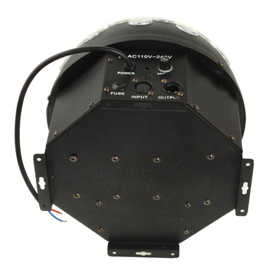 SRB-8907 DMX512 10CH Magic Ball Stage Light, RGB LED with Sound Control Function(Black)