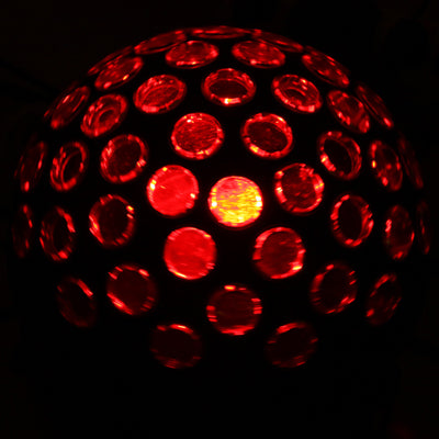 SRB-8907 DMX512 10CH Magic Ball Stage Light, RGB LED with Sound Control Function(Black)