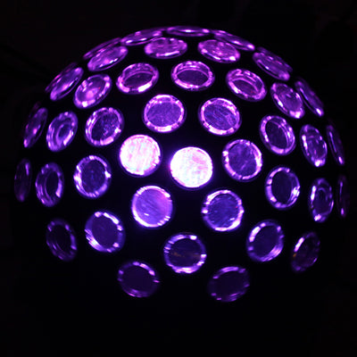 SRB-8907 DMX512 10CH Magic Ball Stage Light, RGB LED with Sound Control Function(Black)