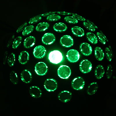 SRB-8907 DMX512 10CH Magic Ball Stage Light, RGB LED with Sound Control Function(Black)