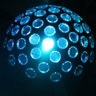 SRB-8907 DMX512 10CH Magic Ball Stage Light, RGB LED with Sound Control Function(Black)