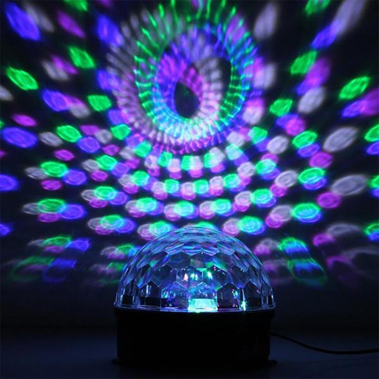 Multifunction  DMX512 10CH Crystal Magic Ball Light, RGB LED with Digital Displayer, Support Sound Activated