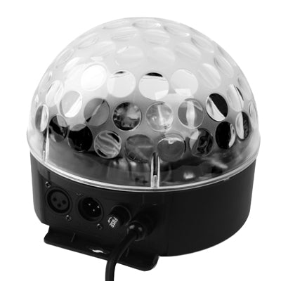 20W  DMX512 Magic Ball Stage Light, RGB LED Light, with Sound Control Function(Black)