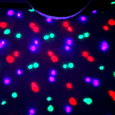 20W  DMX512 Magic Ball Stage Light, RGB LED Light, with Sound Control Function(Black)