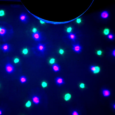 20W  DMX512 Magic Ball Stage Light, RGB LED Light, with Sound Control Function(Black)