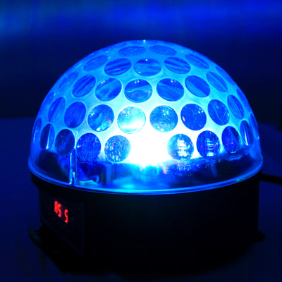 20W  DMX512 Magic Ball Stage Light, RGB LED Light, with Sound Control Function(Black)