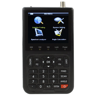 SATLINK WS6902 3.5 Inch High Definition TFT LCD Screen Digital Satellite Finder Meter & Spectrum Analyzer