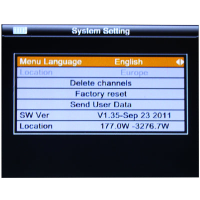 SATLINK WS6902 3.5 Inch High Definition TFT LCD Screen Digital Satellite Finder Meter & Spectrum Analyzer