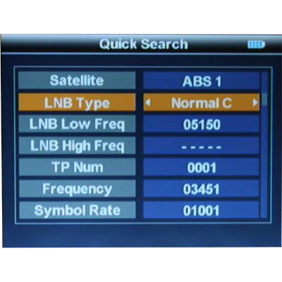 SATLINK WS-6908 DVB-S Digital Satellite Finder Meter