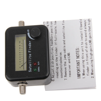 Satellite Finder Signal Search Meter for SAT Dish LNB Directv