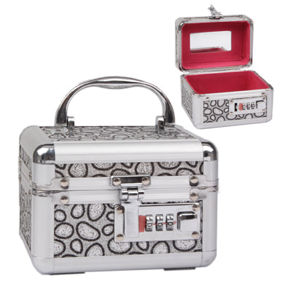 High-end Professional Cosmetics Case, Lockable (Size: 140 x 100 x 100mm)