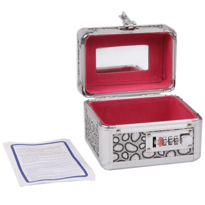 High-end Professional Cosmetics Case, Lockable (Size: 140 x 100 x 100mm)