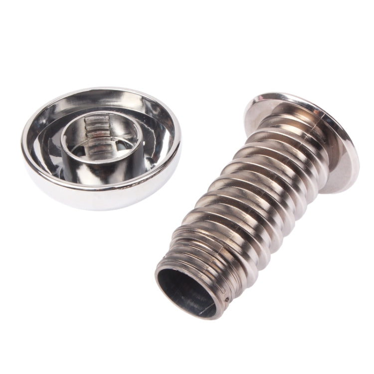 Cool Creative Screw Style Wall Hook Hanger Household Decorative Hook (Silver)