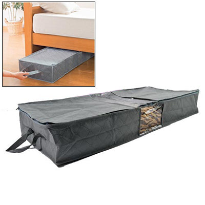 Bamboo Charcoal Bed Bottom Storage Bag, Eliminate the Unusual Smell Storage Box(Grey)