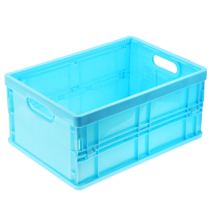 Cartoon Plastic Folding Organizer Storage Box with Paper Lid (BT-2778)(Blue)