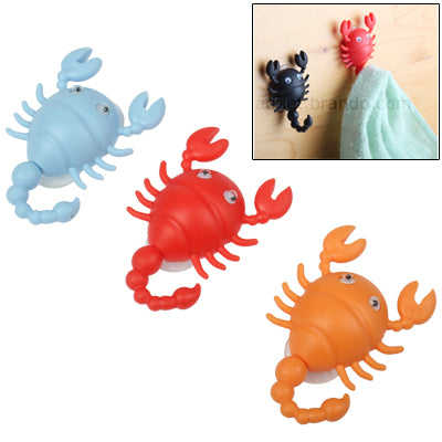 Cute Scorpion Style Plastic Hook with Suction Cup (Random Color Delivery)