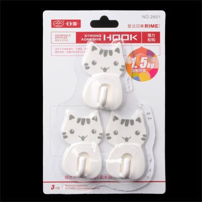 Cat Pothook Hook Hanger Clasp (3pcs in One Packaging, The Price is for 3pcs)