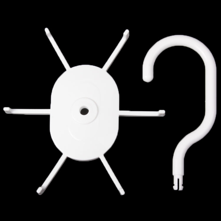 Rotatable Belts Hanger Rack Holder Hook Closet Organizer for Belts Necktie Coats