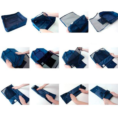 Wanna Be a Traveler Folding Clothes Pouch,Size: 300x200x130mm