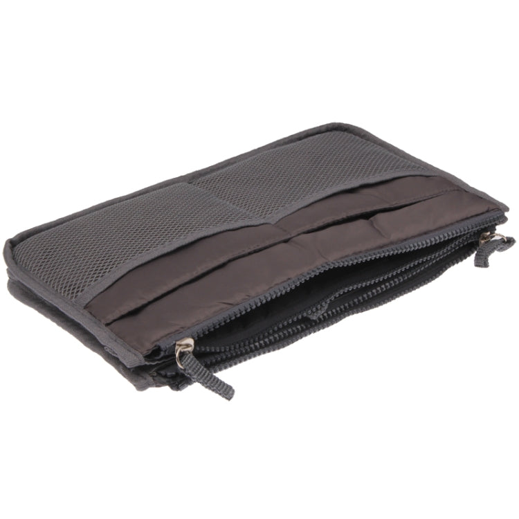 Thicken Portable Multi-function Double Zipper Cosmetic Bag, Storage Bag in Bag