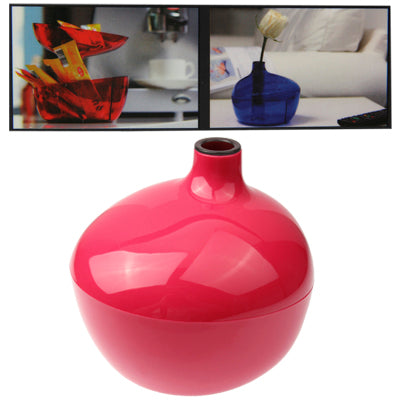 Stylish Double Layer Storage Box / Flower Vase(Red)