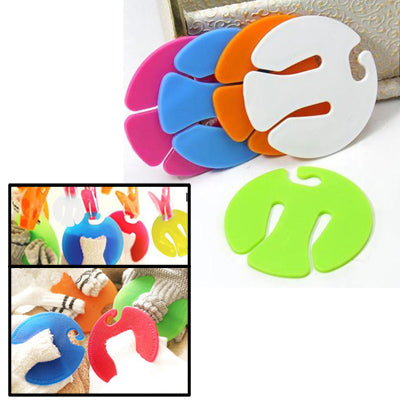 5Pcs Multicolor Windproof Mini Socks Clip Hang Sock