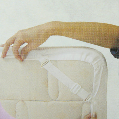 4 pcs Elastic Bed Sheet Grippers / Fasteners / Clips