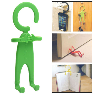Creativity Fashion Multifunction  Person Shape Fold Hook Hanger for iPhone